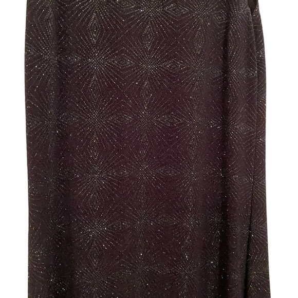 J.B.S.‎ LTD Black Glitter Long Special Occasion Fancy Dress Party Glam 12 - Picture 4 of 8